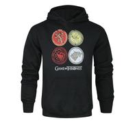 Game Of Thrones - Felpa con gli stemmi delle case - Adulti/Unisex (NS4887)