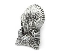 GAME OF THRONES Ferro Trono 3D Pin,Retro Piatto Spilla da Bavero - 1.8cm x 2.5cm