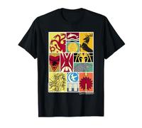 Game of Thrones House Sigils Squares Maglietta