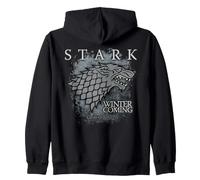 Game of Thrones House Stark Motto Felpa con Cappuccio