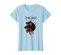 Game of Thrones House Targaryen Maglietta, Donna, Celeste, XXL