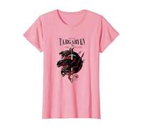 Game of Thrones House Targaryen Maglietta, Donna, Rosa, XXL