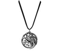 Game of Thrones House Targaryen Pendente Argento" o "Gray