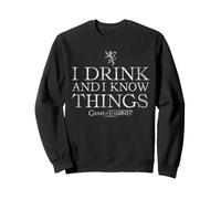 Game of Thrones I Drink And Know Things Stacked Felpa