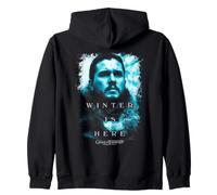 Game of Thrones Jon Snow Winter is Here Felpa con Cappuccio