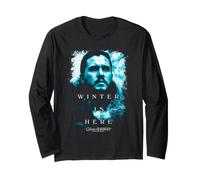 Game of Thrones Jon Snow Winter is Here Maglia a Manica