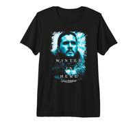 Game of Thrones Jon Snow Winter is Here Maglietta Premium