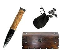 Game Of Thrones Night's Watch Dragonglass Set 9" Spade 2 Pezzi