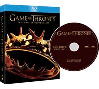 Game of Thrones - Season 2 (inc. Bonus Disc: Creating the Visuals - Amazon.co.uk Exclusive) [Blu-ray] [Region Free]