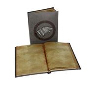 GAME OF THRONES STARK NOTEBOOK W/ LIGHT