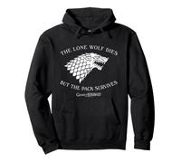 Game of Thrones Stark The Pack Survives Felpa con Cappuccio