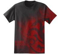 Game Of Thrones Targaryen Fuoco & Sangue Valyrian Doom Sigil Maglietta S-2XL