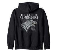Game of Thrones The North Remembers Stark Felpa con Cappuccio