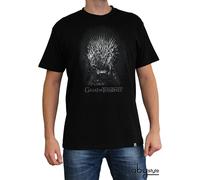 GAME OF THRONES - Tshirt "Iron throne" man SS black - New fit