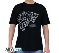 GAME OF THRONES - Tshirt "Stark" man SS black - basic