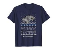 Game of Thrones Winter Is Coming Natale Maglietta