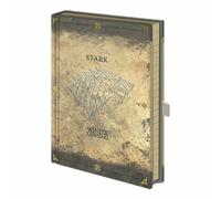 Game Of Thrones Worn Stark Premium Notebook Giornale Ufficiale Licenza A5 Rigido