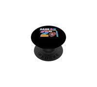 Game On 2nd Grade Boy Baseball Ice Cream Drip Back to School PopSockets PopGrip Adesivo