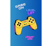 Game On Gaming Journal 6x9 120 Wide Rule Lined Pages for Him, Her boy girl Journaling Notebook