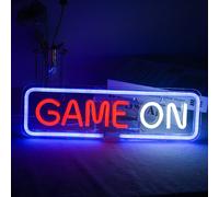 Game On Insegna al neon per la decorazione della parete Gioco Luce al neon a LED
