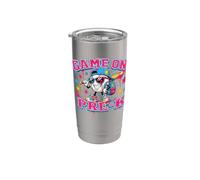 Game On Pre-K Back to School Baseball Drip Preschool Boys Bicchiere termico in acciaio inox doppia parete
