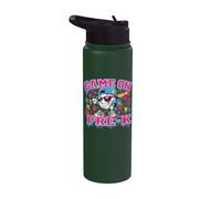 Game On Pre-K Back to School Baseball Drip Preschool Boys Stainless Steel Insulated Water Bottle