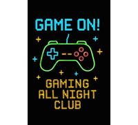 Game On: Retro Neon Controller Notebook for Gamers: Vintage Cyberpunk Video Game Lined Journal | 120 Pages | 6x9 Inches | Cool Synthwave Gamepad Aesthetic Gag Gift for Men, Women, Teens, and Kids