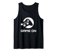 Game On Video Game Controller Gamer Logo Simbolo 1 Canotta