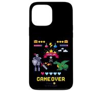 Game Over & Enjoy Retro Fighting Pixel Games Graphic Designs Custodia per iPhone 13 Pro Max