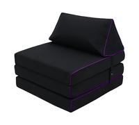 Game Over Materasso Pieghevole a Z 218x64cm Materasso Pieghevole per Interni e per Esterni Divano Letto, Set Futon per le Serate di Gioco, Ottimo per i Sleepover e Gli Ospiti (Pelle di Drago)