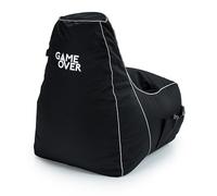 Game Over Poltrona Video Gaming Bean Bag | Puff Poltrona Sacco | per Soggiorni E Interni | Tasche Laterali per I Controller | Supporto per Cuffie | Design Ergonomico (Fumo Cosmico)