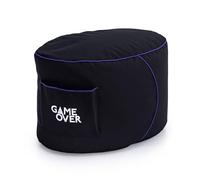 Game Over Sgabello Bean Bag per Video Gaming | Poggiapiedi per Interni | Tasche Laterali per Controller | Progettato E Realizzato nel Regno Unito | Design Ergonomico (Pelle di Drago)