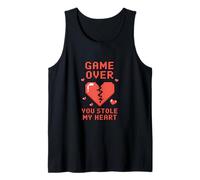 Game Over You ha Rubato Il Mio Cuore Pixel Gamer Canotta