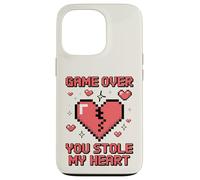 Game Over You ha rubato il mio cuore Pixel Gamer Custodia per iPhone 13 Pro