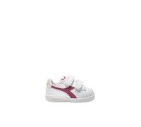 Diadora Game P PS Girl, Scarpe da Ginnastica, Bianco (White Claret Red), 35 EU