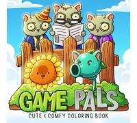 Game Pals Coloring Book: Nostalgic Gaming Worlds Coloring Pages featuring Cute Animal Characters and Iconic Adventure Scenes Illustrations for Teens and Adults Relaxation and Fun