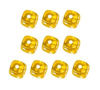 Game Playings Square Block Lezioni di matematica Giocattoli educativi Dices Piccoli Colorati Acrilici Dices Dadi con Punti Set Sei Lati