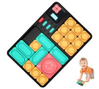 Game puzzle puzzle-, gioco puzzle scorrevole per bambini e adulti | Oltre 500 sfide, 7 livelli di difficoltà, giocattoli da viaggio compatti, regalo per lo sviluppo del cervello per giugno