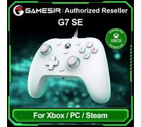 GameSir G7 SE Wired Controller per Xbox Series X|S, Xbox One e Windows 10/11, Gamepad da Gioco Plug e Play con Joystick a Effetto Hall, Jack Audio da 3,5 mm (Bianco)