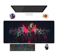 Game Valorant Jett Omen Phoenix Viper - Tappetino da gioco XXL (90 x 40 cm), base antiscivolo + superficie morbida, perfetto per ufficio e gioco (2)