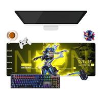 Game Valorant Jett Omen Phoenix Viper - Tappetino per mouse gamer XL, per uso ufficio, studio e casa, base antiscivolo + superficie morbida (4, 31,5" × 11,8" × 0,12")