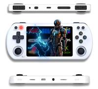 GameBox V2 | Console di gioco portatile +15.000 giochi schermo ad alta risoluzione Full HD da 4" + memoria 128 GB espandibile, licenza Linux 2.0, WiFi, multiplayer + 4 Rear Triggers R1/L1 R2/L2, presa