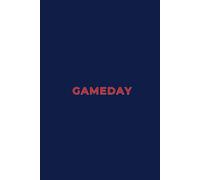 GAMEDAY - CARDINAL AND NAVY Edition | Premium Lined Journal | 6" x 9" | Soft Cover | 120+ Pages: A Bold, Team-Inspired Writing Notebook - Perfect for School, Game Day Notes, or Thoughtful Gifts