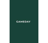 GAMEDAY - GREEN AND WHITE Edition | Premium Lined Journal | 6" x 9" | Soft Cover | 120+ Pages: A Bold, Team-Inspired Writing Notebook - Perfect for School, Game Day Notes, or Thoughtful Gifts