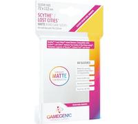 GAMEGEN!C GGS10058ML Matte Scythe/Lost Cities Sleeves 72x112mm (60), Clear