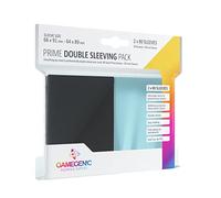Gamegenic- Prime Double Sleeving Pack (80), Colore Chiaro, GG1074