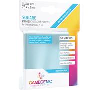 GAMEGEN!C- Prime Square-Sized Sleeves 73x73mm (50), Clear Color (GGS10046ML)