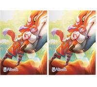 Gamegenic, Altered: Art Sleeves - Teija, Sleeve Color Code: Gray (Confezione da 2)