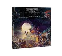 Gamegenic, Arkham Horror: Center Game Mat, Accessori | Tappetino da gioco con carte e zone di gioco per Arkham Horror: il gioco di carte, per 1-4 giocatori, 70 x 70 cm