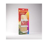 Gamegenic Catan Premium Art Sleeves - Protezioni ufficiali per carte opache, set da 154 pezzi (120 custodie per carte risorse, 34 custodie per carte di sviluppo) Opere d'arte esclusive ed esperienza